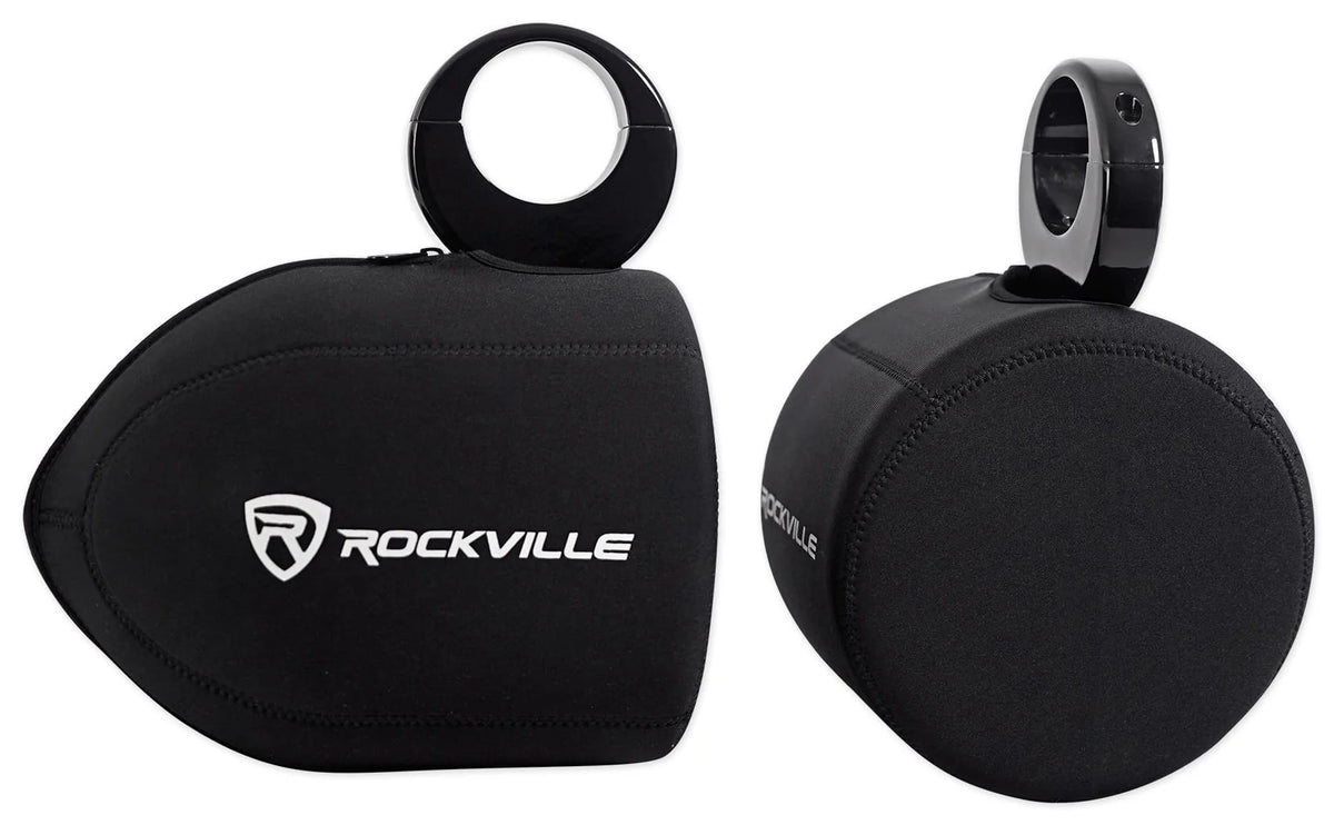 6.5 Black Marine Wakeboard Tower Speakers T7658