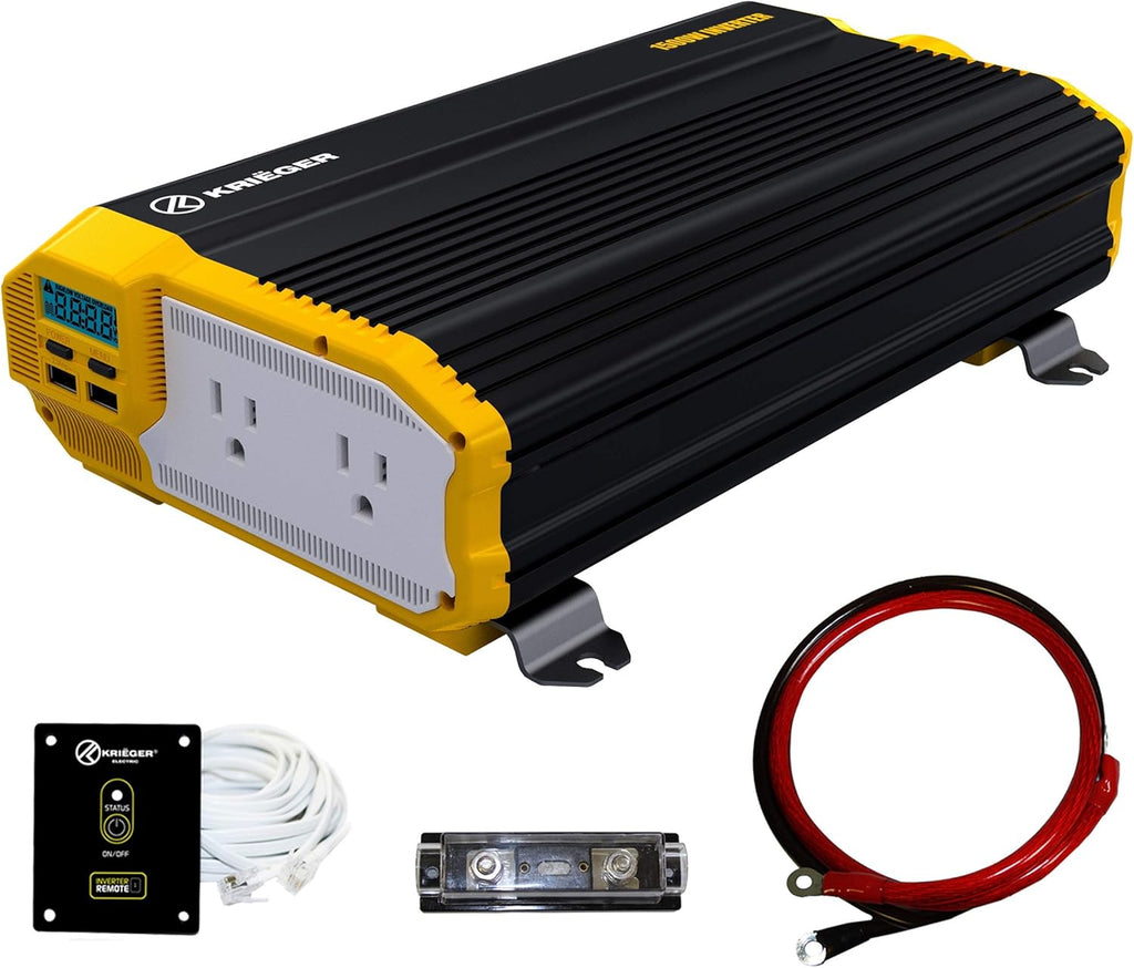 3000 Watts Power Inverter 12V to 110V Modified Sine Wave Car Inverter L160927