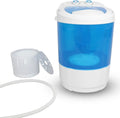 7.7lbs Mini Portable Washing Machine with Spiner Basket E374476