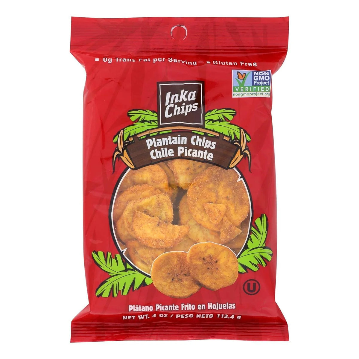 Chile Picante Plantain Chips, 4 Ounce (Pack Of 12) Y6052