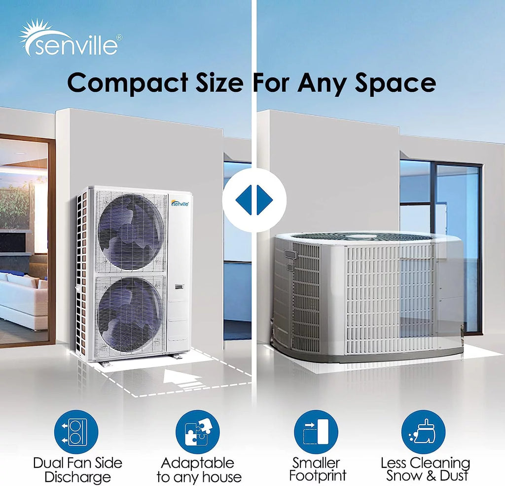 36,000 BTU Inverter Variable Speed Central Air Conditioner Heat Pump Split System W98825