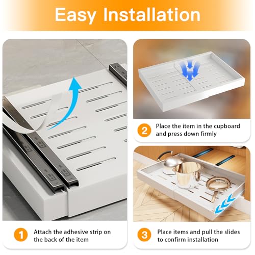 2 Pack Expandable Sliding Pull Out Cabinet Organizer R7242