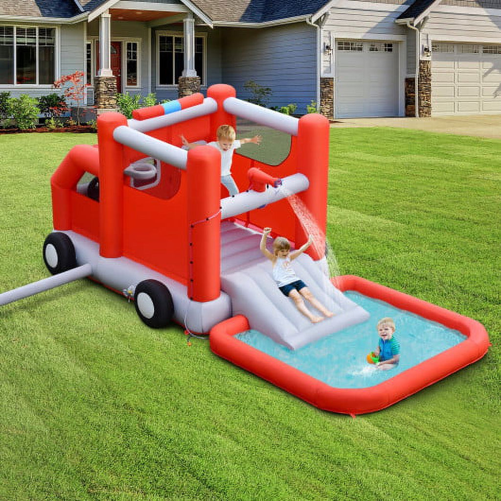 Inflatable Castle Water Park Bounce House with Blower Q805
