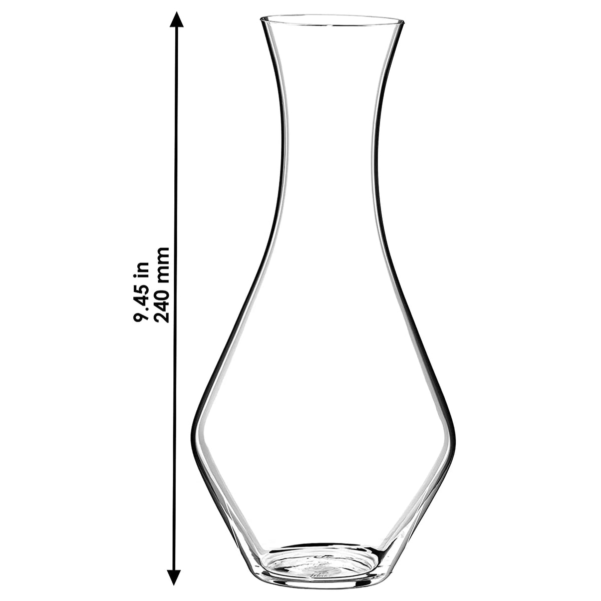 34.25 Oz Merlot Red Wine Decanter with Stemmed Glasses, 4 Pcs G135670