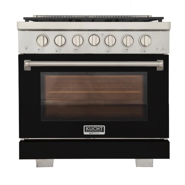 36 5.2 cu. ft. Propane Gas Range in Black G225