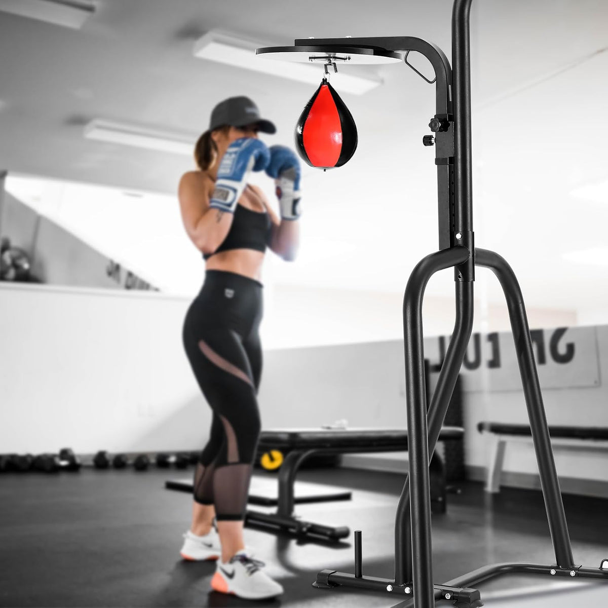 Steel Heavy Duty Freestanding Punching Bag Stand U29146