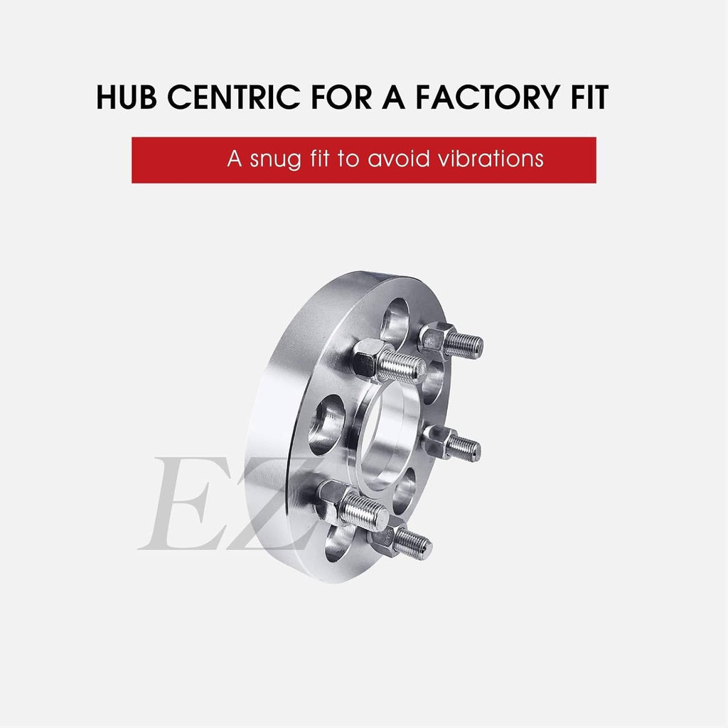 4 Hub Centric Wheel Adapters 5 Lug 130mm 1" H695