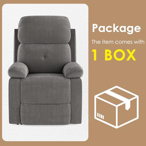 Sand Manual Recliner Chair T4571