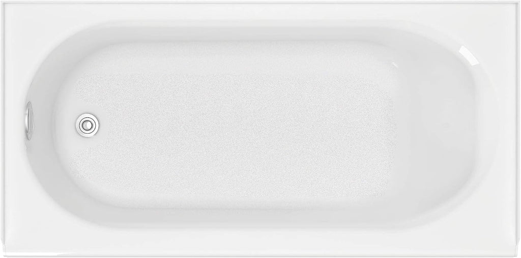 60 in. x 30 in. Americast Bathtub with Left Drain and Built-In Overflow J94125