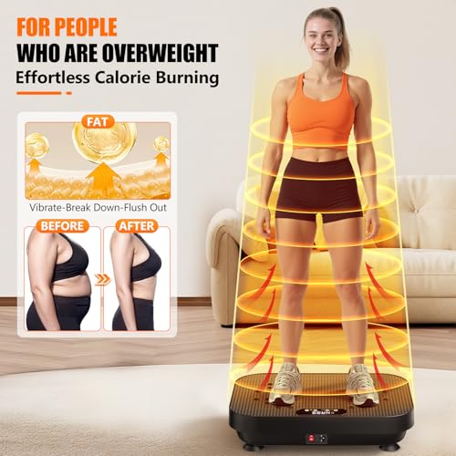 Vibration Plate Exercise Machine with 330 Lbs Capacity C20855
