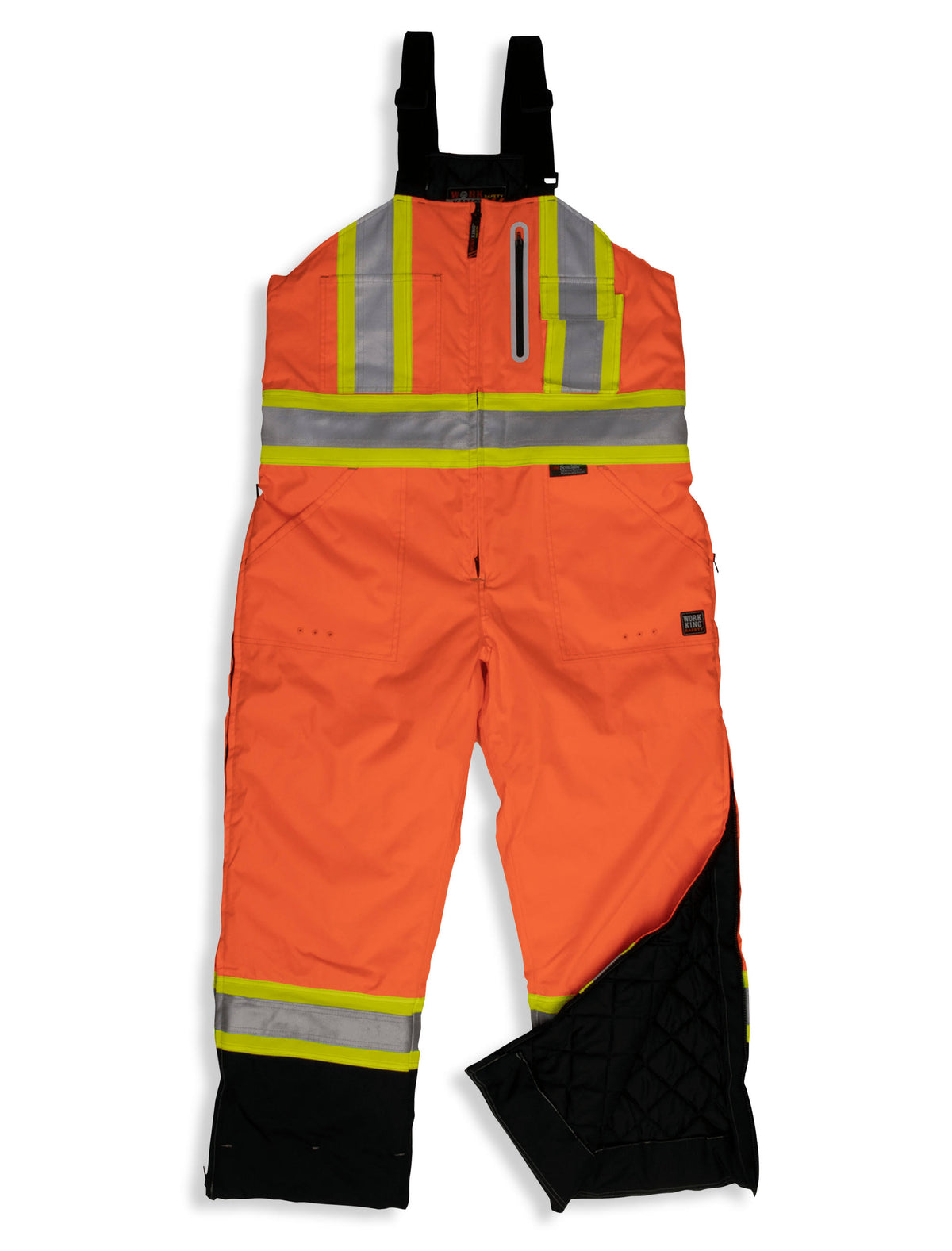Orange Insulated Safety Overall W1661