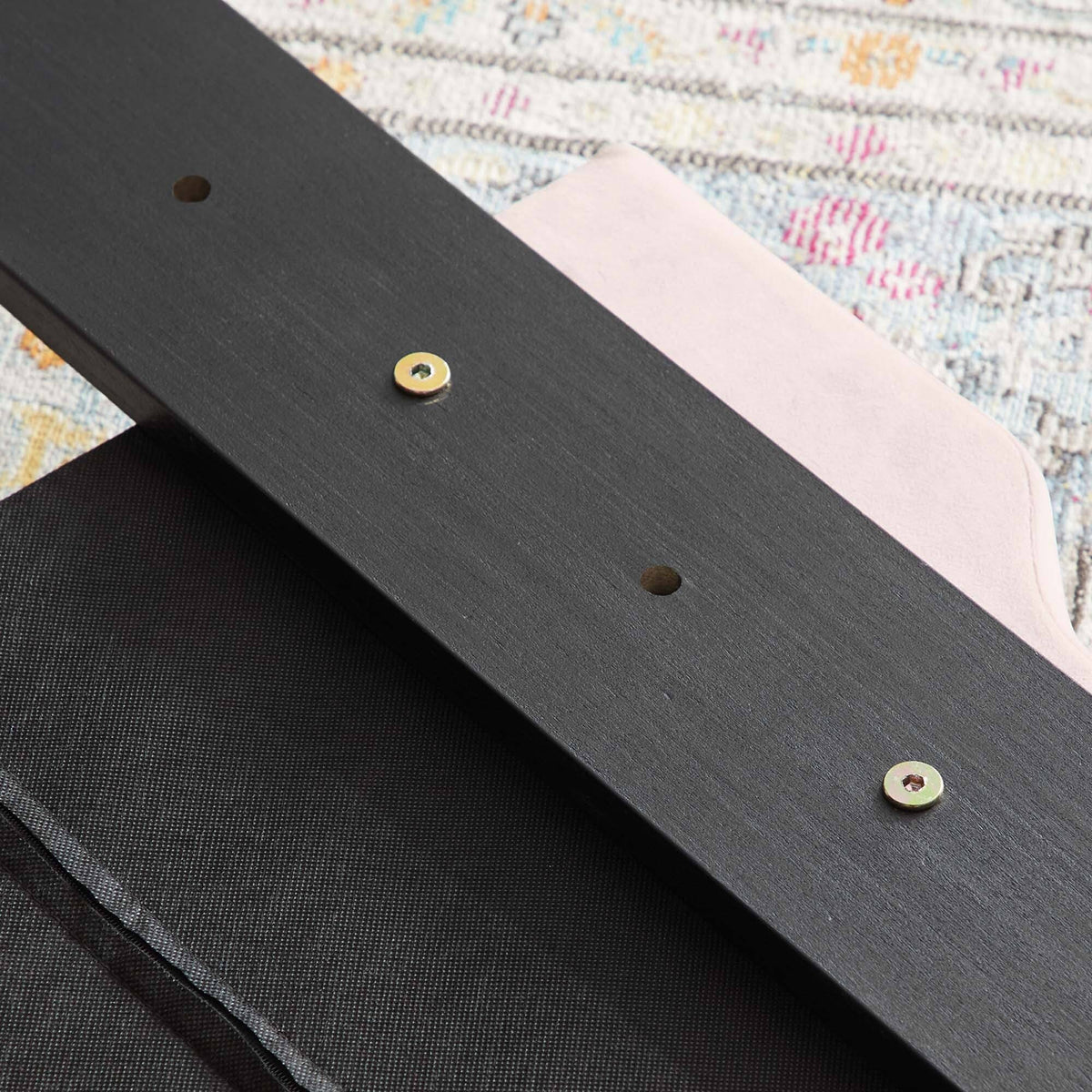 Tufted Dusty Rose Performance Velvet Twin Headboard X76411
