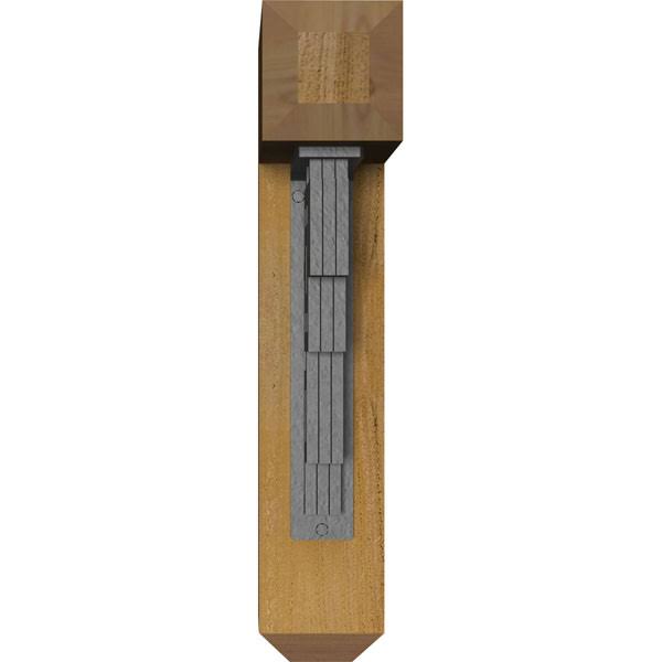 Rough Sawn Western Red Cedar Bracket F369