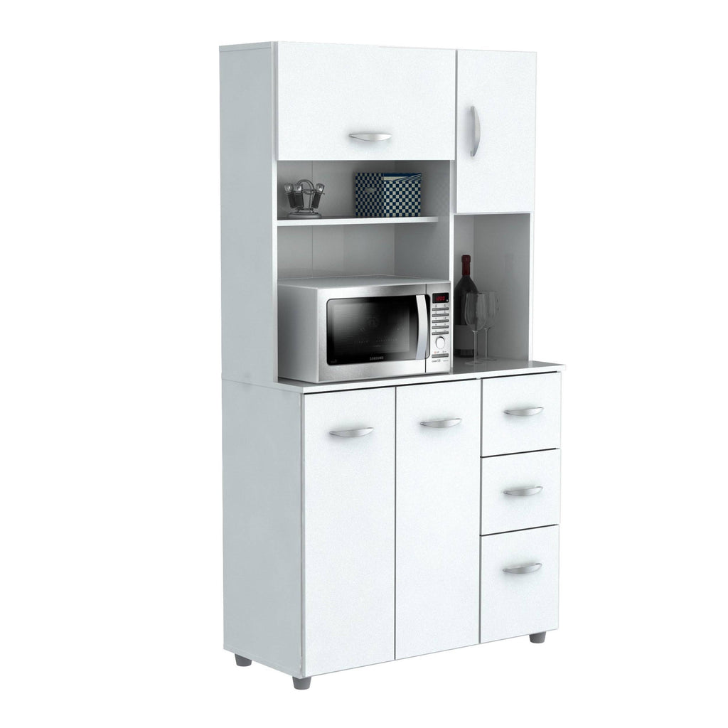White Kitchen Storage Cabinet G656