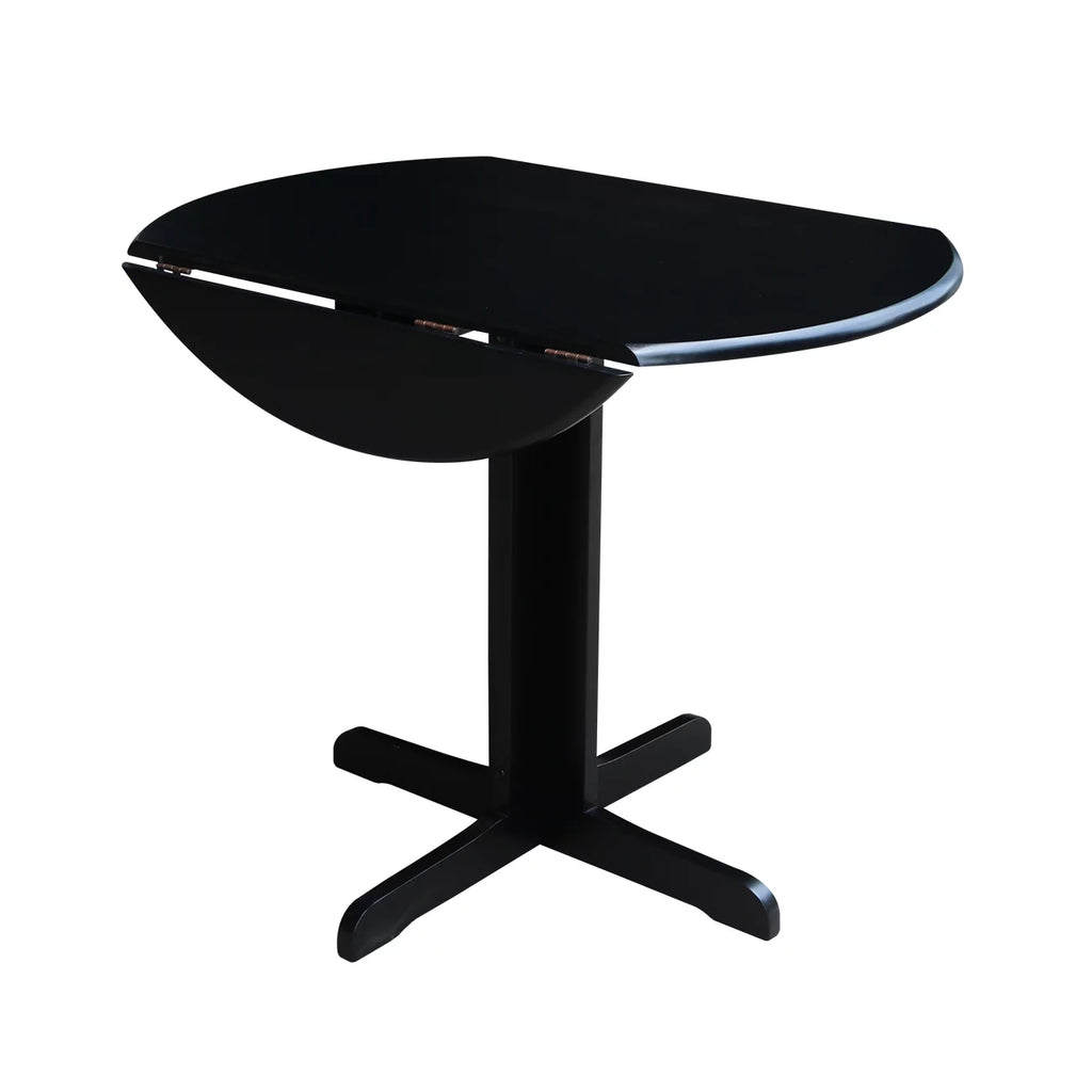 36" Dual Drop Leaf Table with 2 Chairs D92750