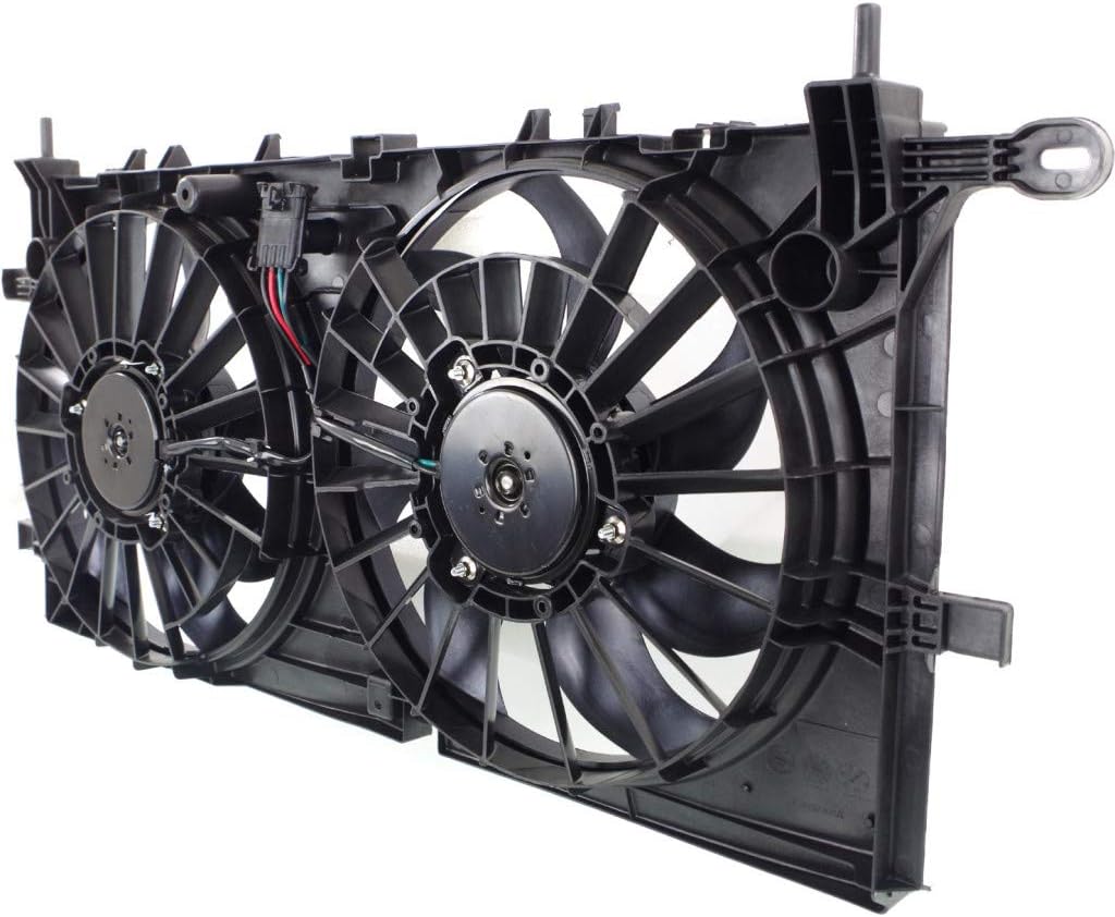 Radiator Fan for Chevy Uplander 2006 2009 Dual Fan 3.9L Engine P576