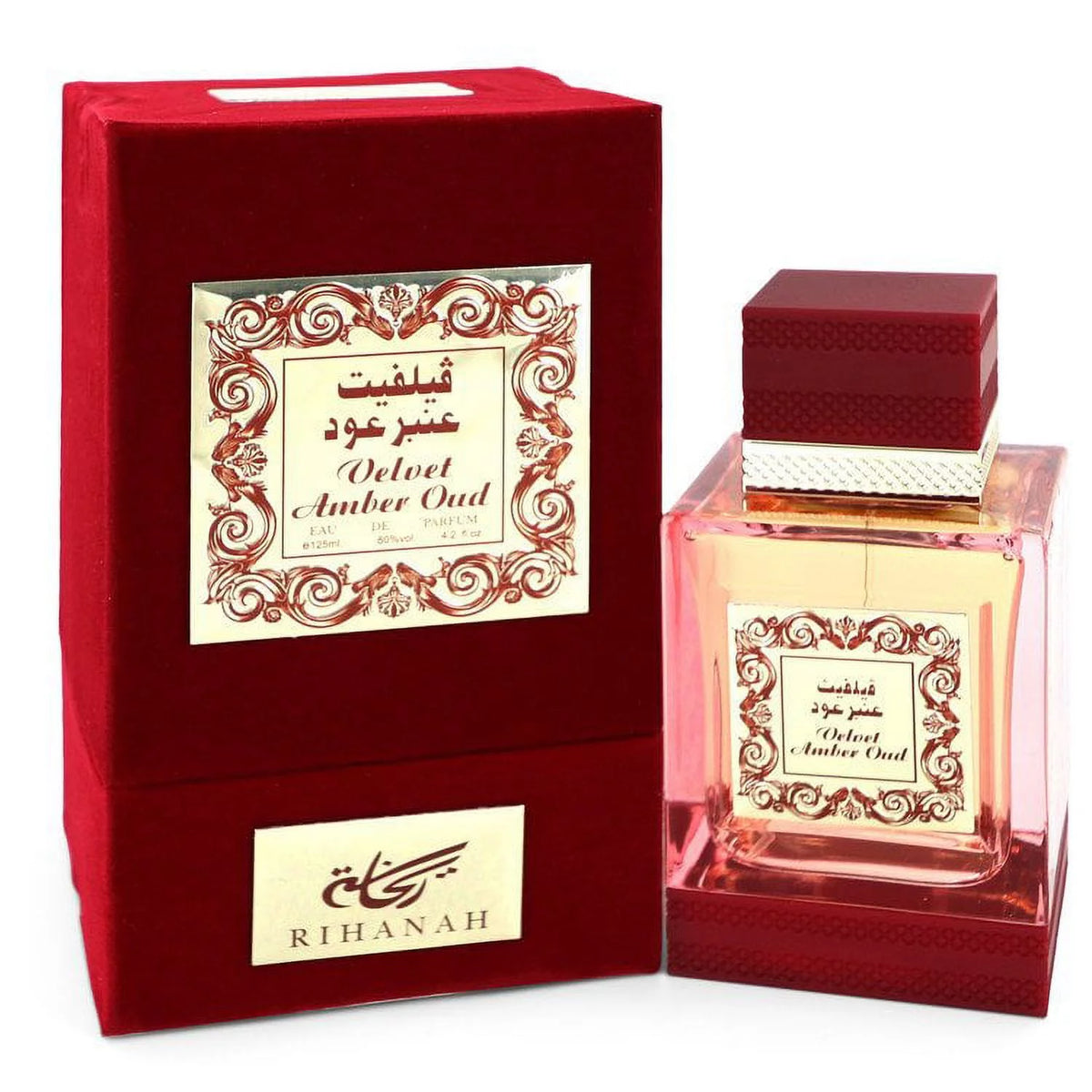 Velvet Amber Oud Eau De Parfum Spray 4.2 oz U12612