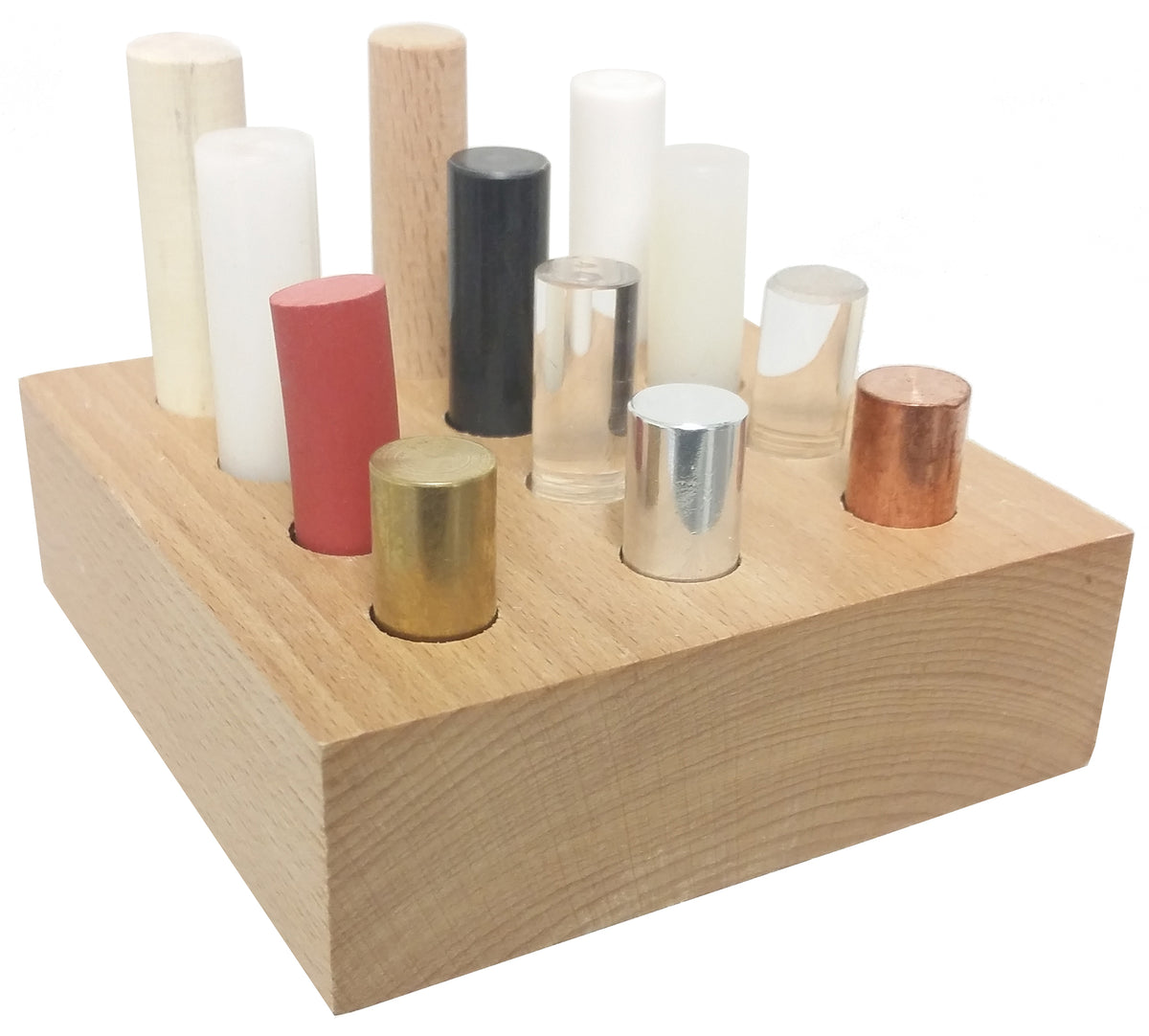 Density Rod Set - Twelve Rods of Different Materials H19691