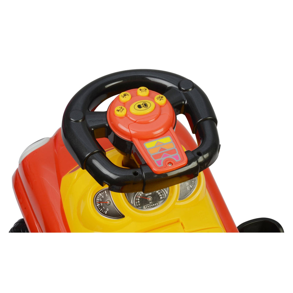 Red 3 in 1 Ride on Car T8692