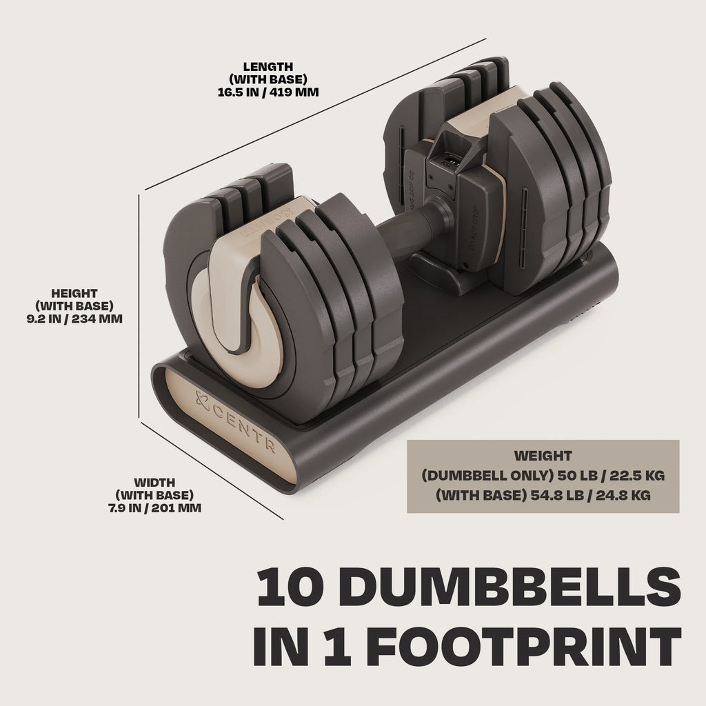 Adjustable Dumbbell 5-50 lbs Q471