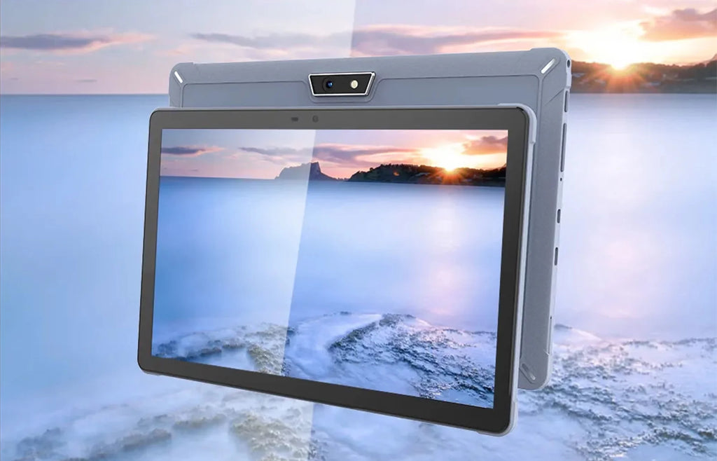 Android 12 Tablet 10.4 Inch with Case, 4GB RAM, 64GB Storage, Octa-Core, 6000mAh, Gray H624