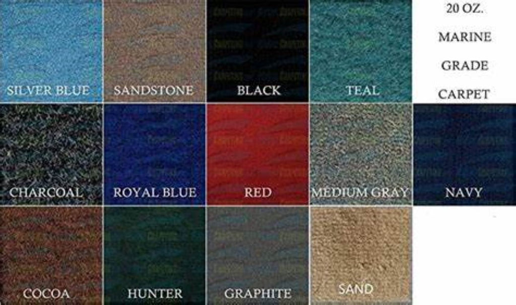 Bass Boat Carpet Kit W141
