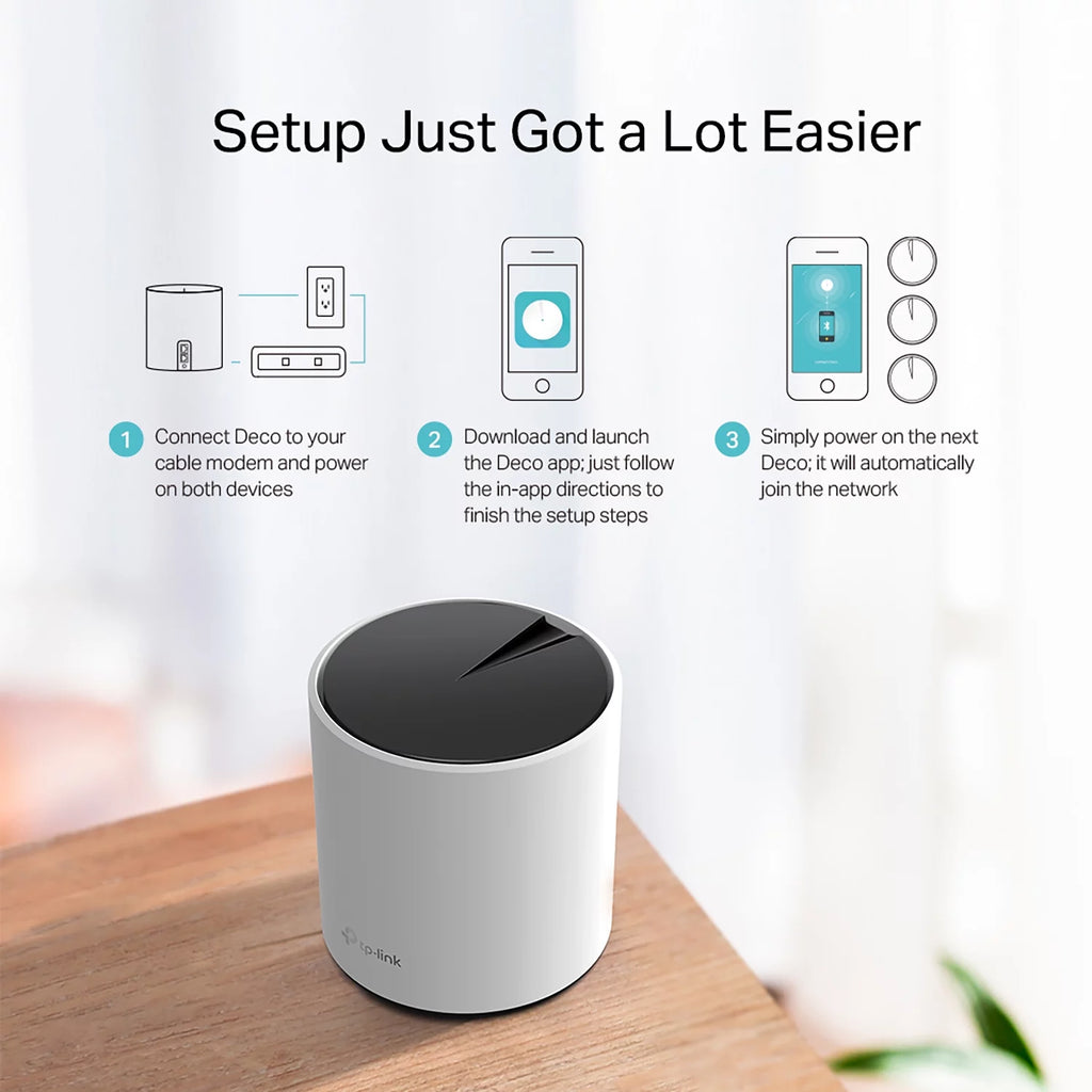 Wi-Fi 6 Mesh Router System 3 Pack J936804