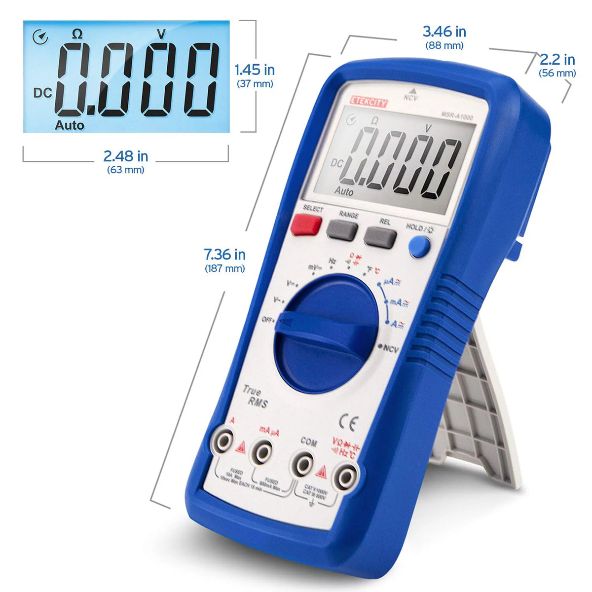 6000 Counts Digital Multimeter I673
