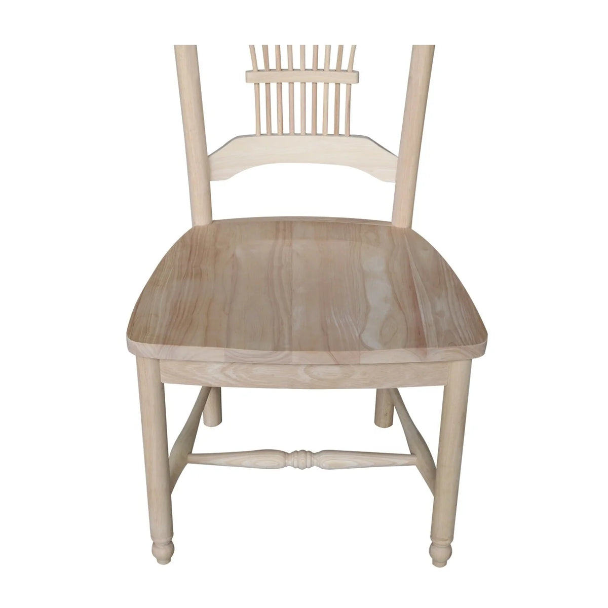 Solid Wood Sheafback Dining Chairs, Set of 2 Y9113