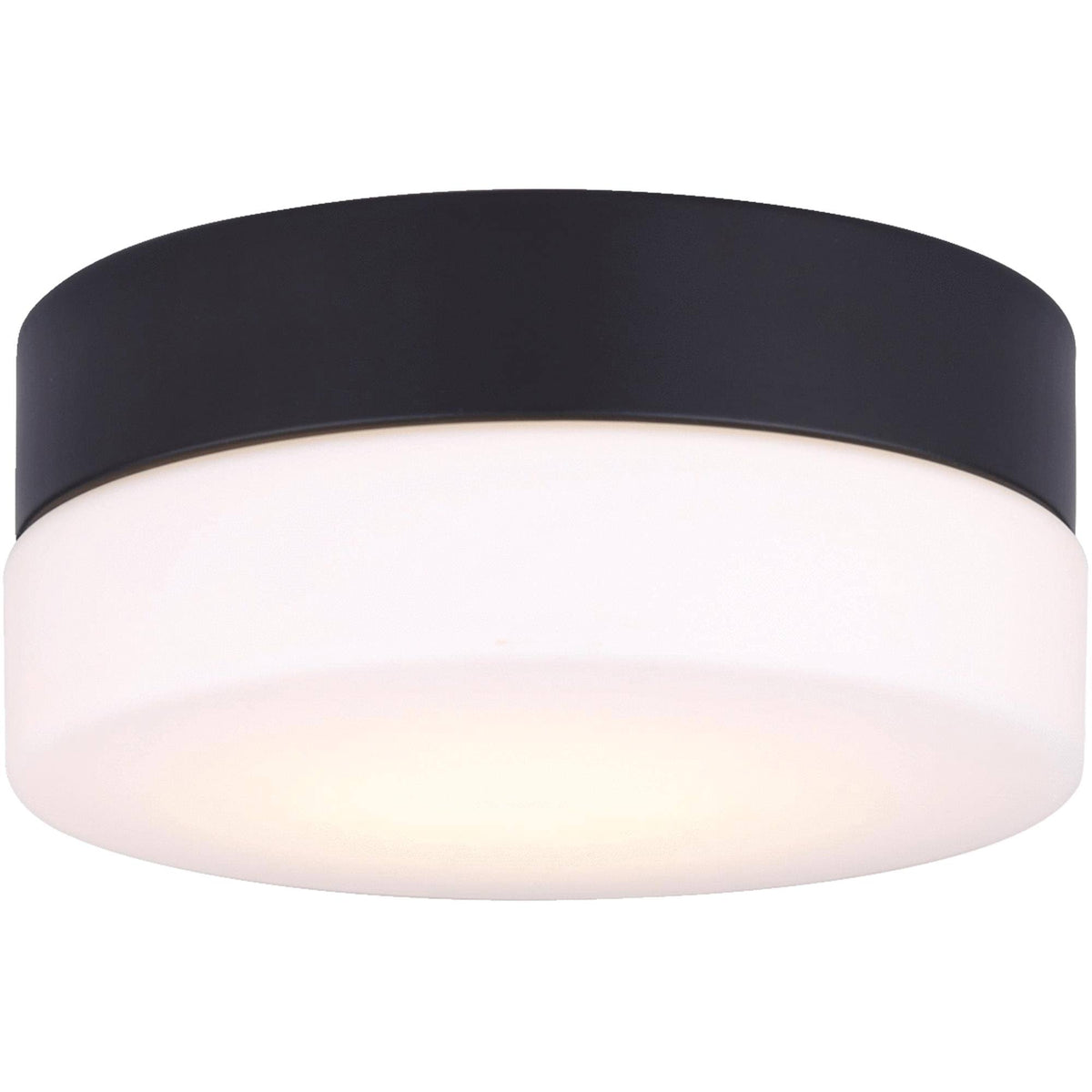 Black LED Flush Mount Light Fixture G671