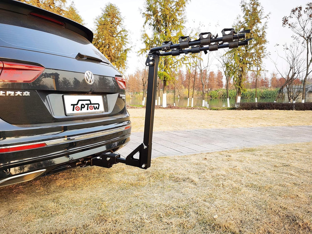 2-inch Receiver Trailer Hitch Extension Riser with Anti-Rattle Bolt Pack of 2 R614