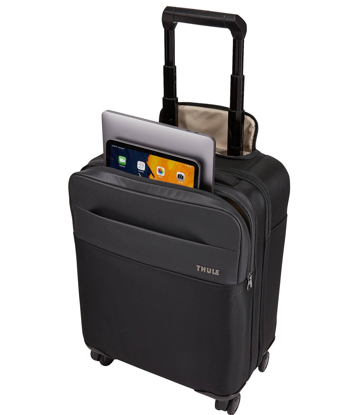 Compact Carry on Spinner Black O9752