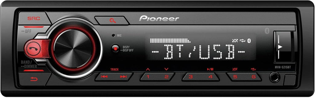 Single Din Car Stereo In-Dash CD Player AM/FM F71808