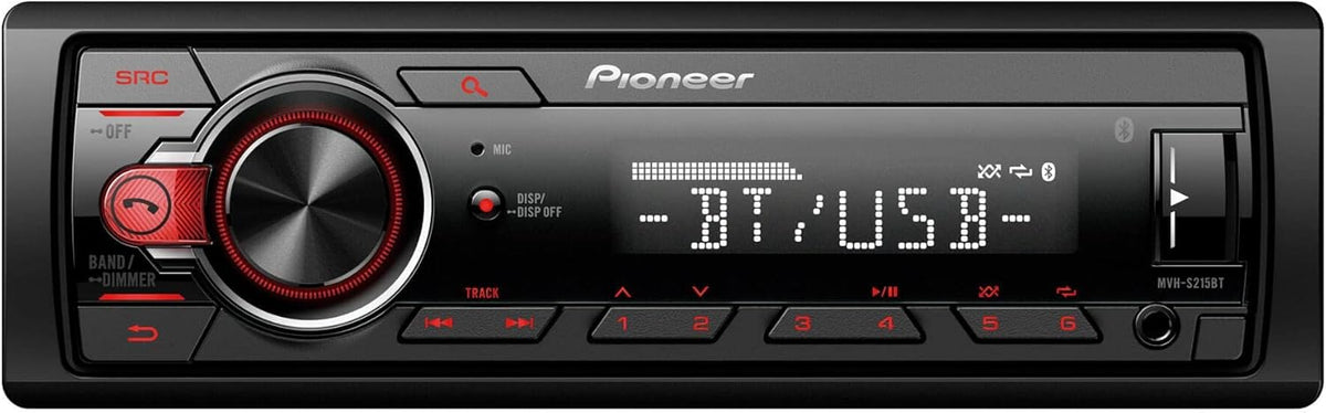 Single Din Car Stereo In-Dash CD Player AM/FM F71808