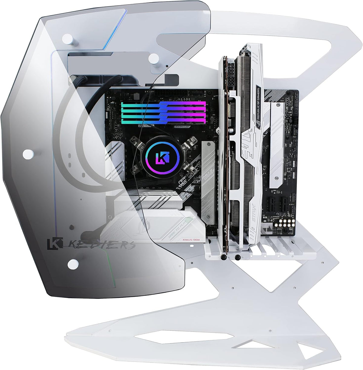 ATX Tower Tempered Glass Gaming Computer Case C89943