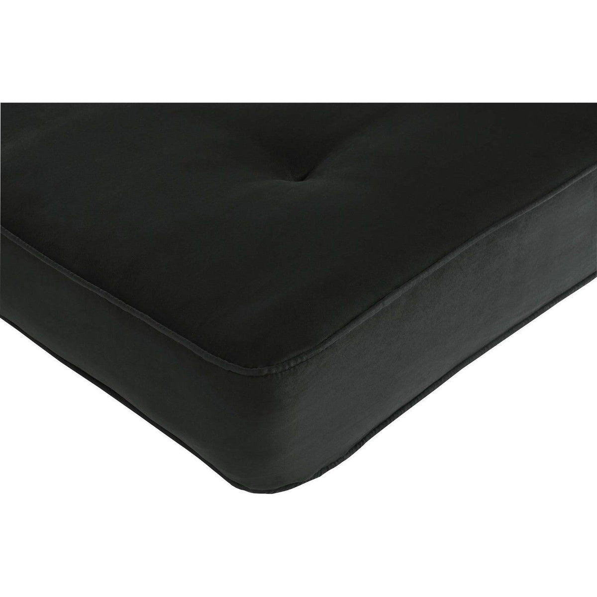 8-Inch Independently Encased Coil Futon Mattress Full Size Black M686013