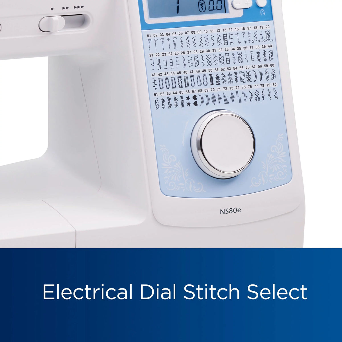 Computerized Sewing Machine with Advanced Threading System V354411