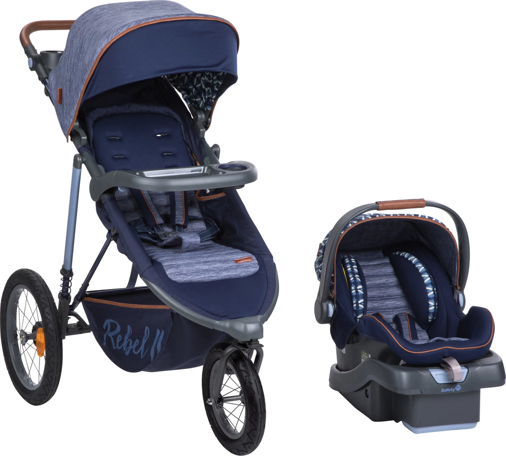 Jogging Travel System Stroller with Rear-Facing Infant Car Seat L617