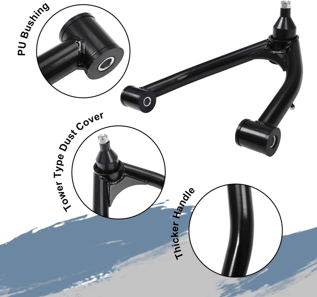 2-4" Upper Control Arm Lift Cast Steel Arms T85310