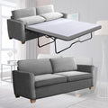 Velvet Full Size Pull Out Sofa Bed A73269