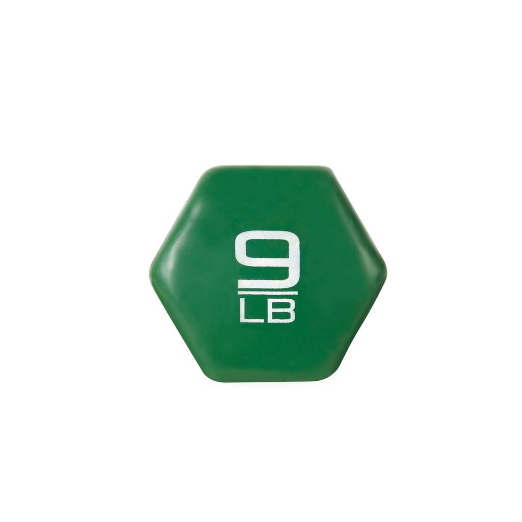 Vinyl Coated Dumbbells 9 Pound Pair R666