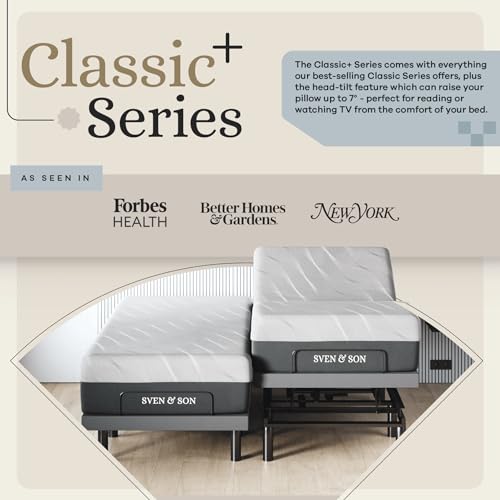 Adjustable Bed Base with Head and Foot Lift, Massage, USB, Zero Gravity V5586
