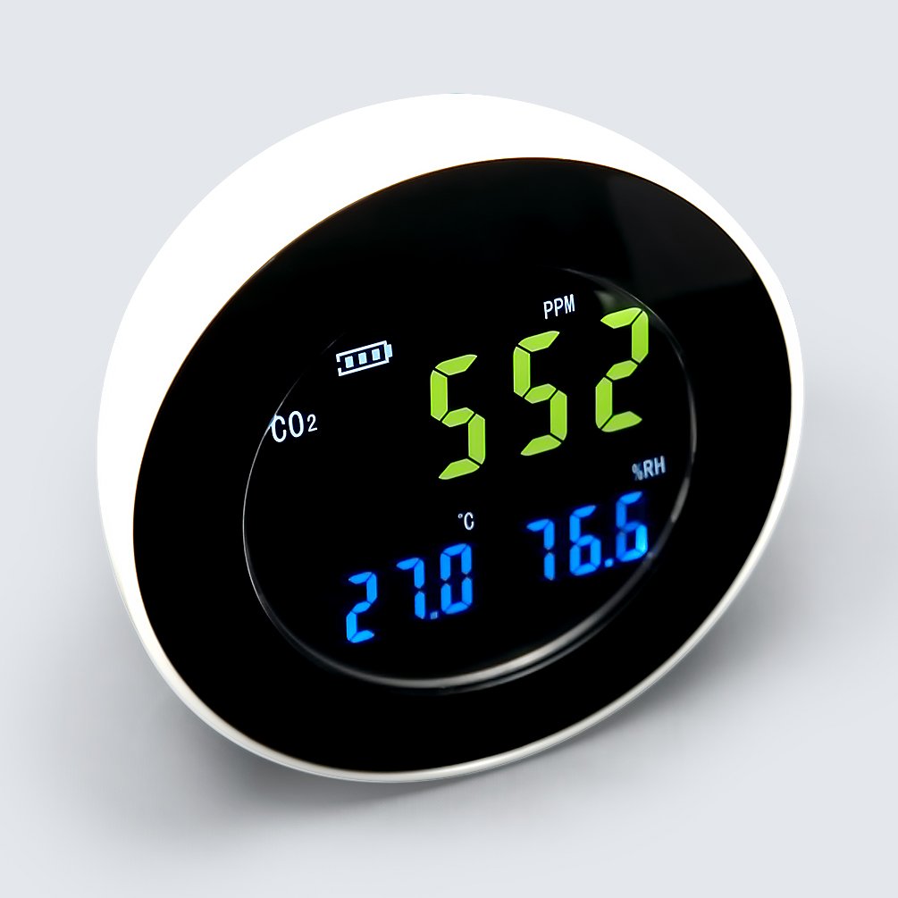 Carbon Dioxide Detector CO2 Monitor Air Quality Meter 0～9999PPM R5257