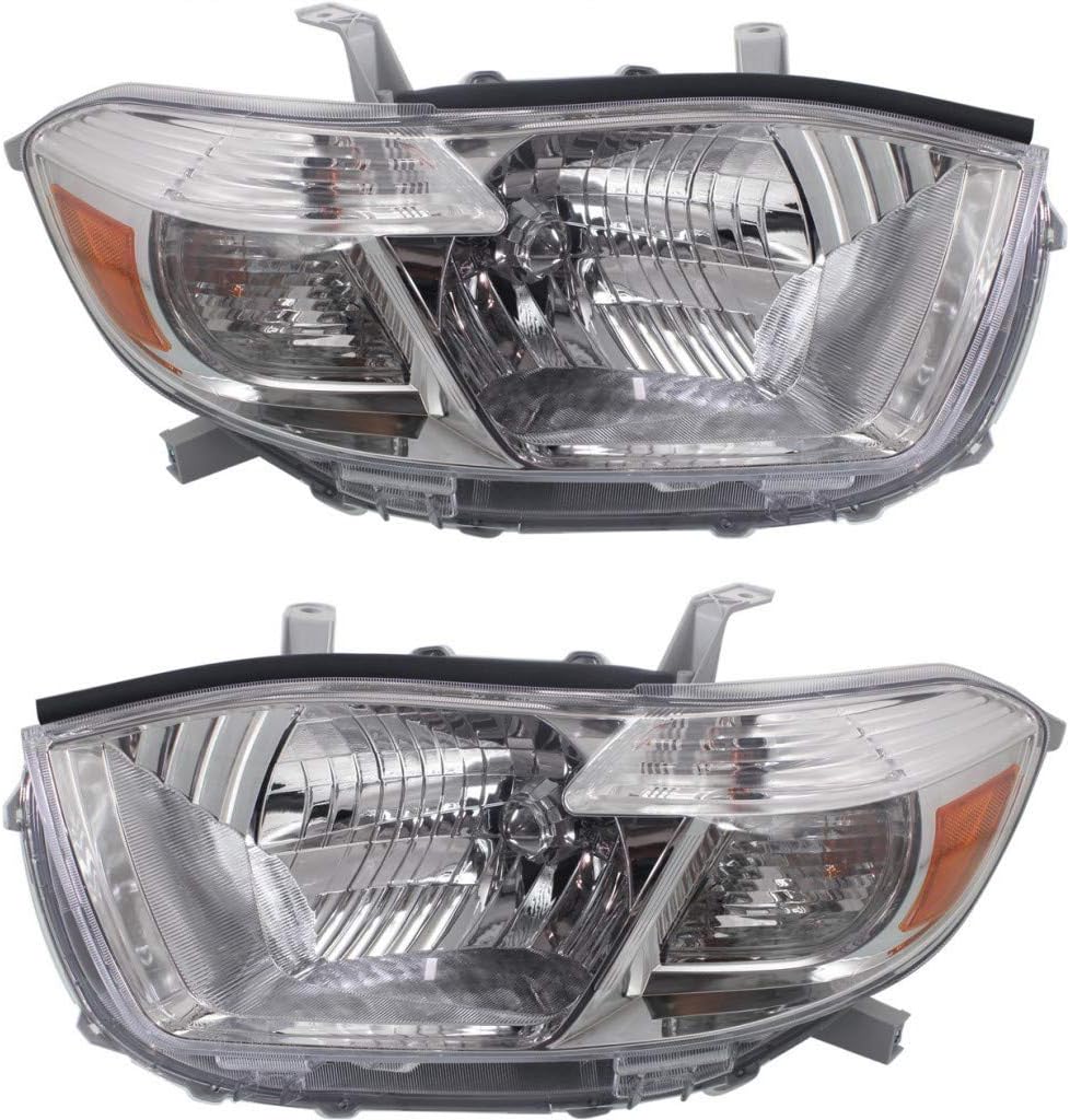 Headlight Assembly Pair with Bulbs S272979