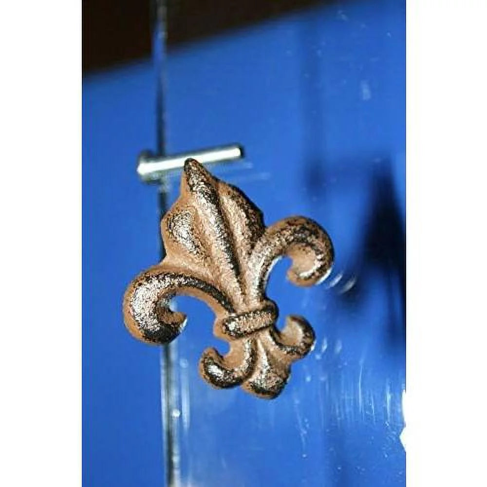 Cast Iron Fleur De Lis Cabinet Knobs, Pack Of 30 A612