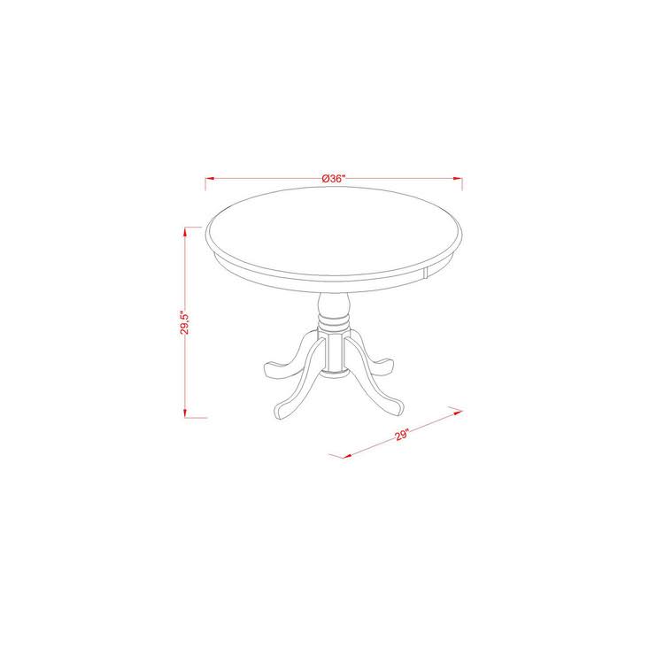 5 PC Kitchen Table Set K3937