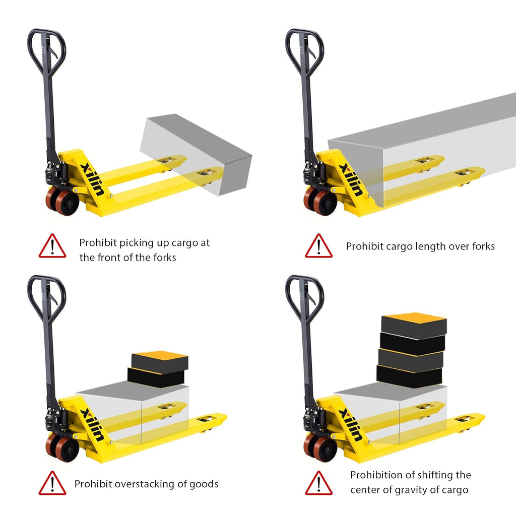 Pallet Jack Hand Pallet Truck 48 L x 27" W 4400 lbs Capacity B346