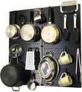 White Pegboard Storage and Organization Kit with Accessories Pack of 2 A9916