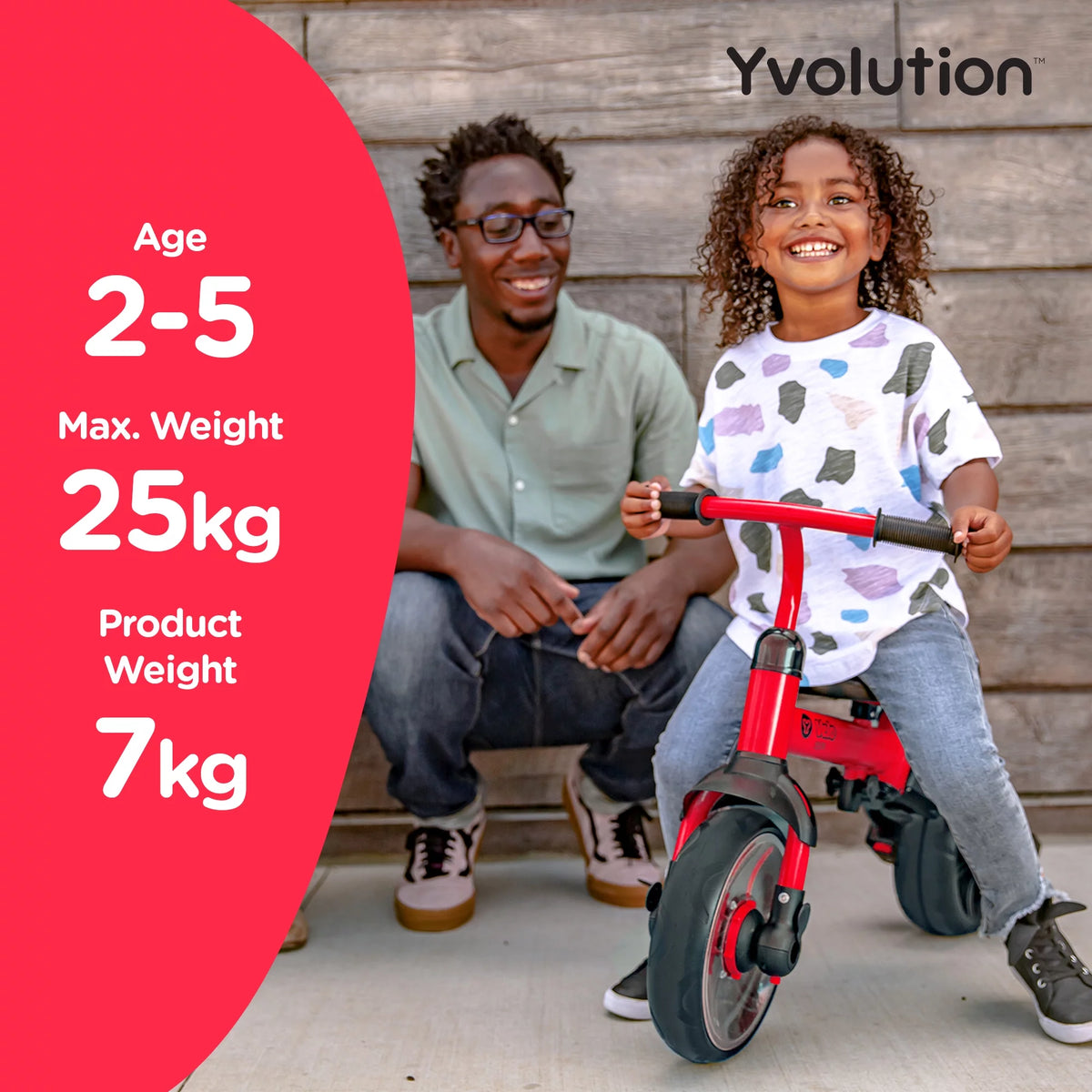 4-in-1 Trike to Balance Bike U4095