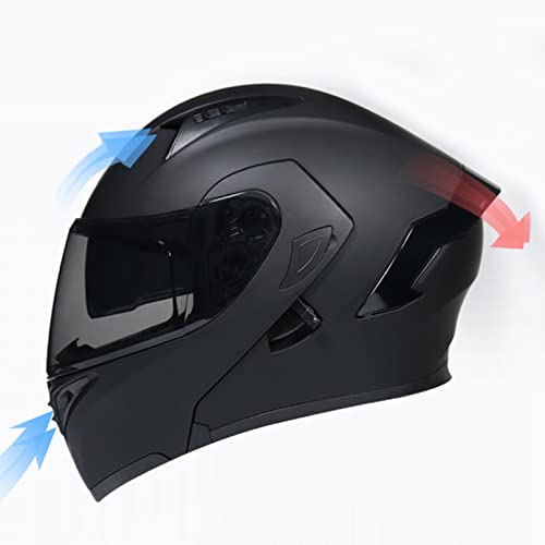 Dual Visors Flip up Modular Motorcycle Helmet B245